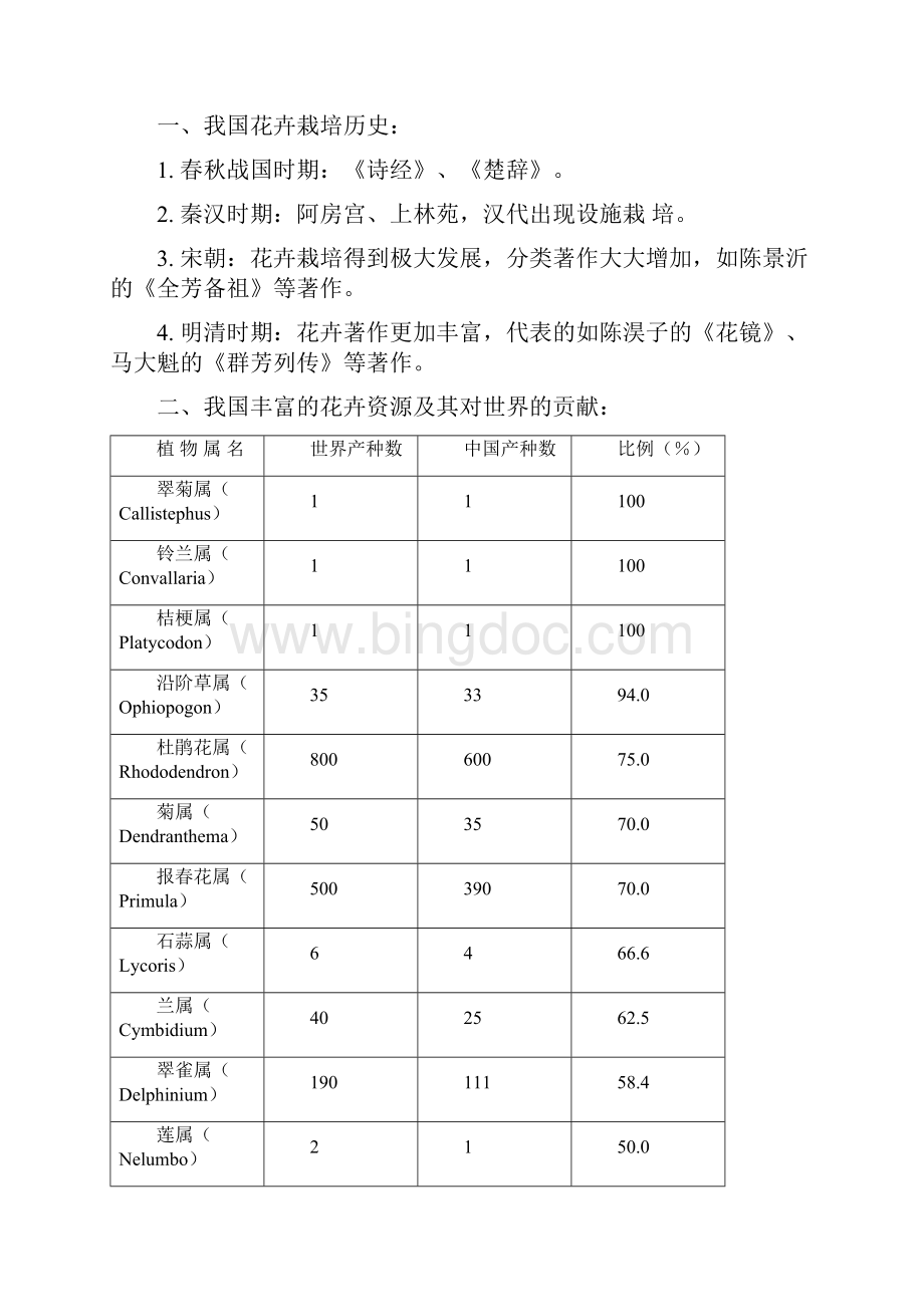 最新花卉学教案及讲稿.docx_第3页