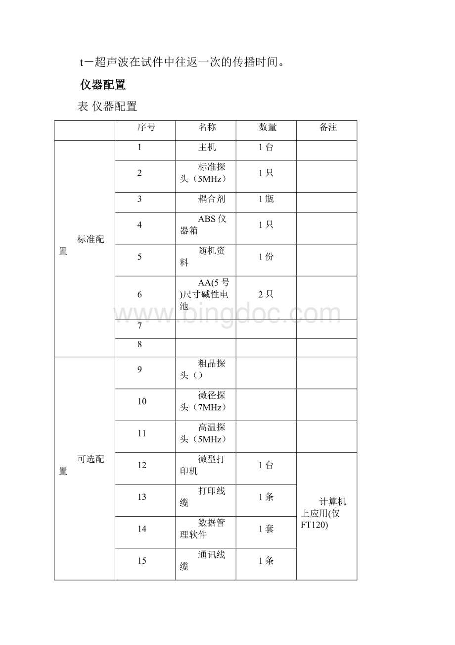 FT110FT120超声波测厚仪使用说明书.docx_第3页