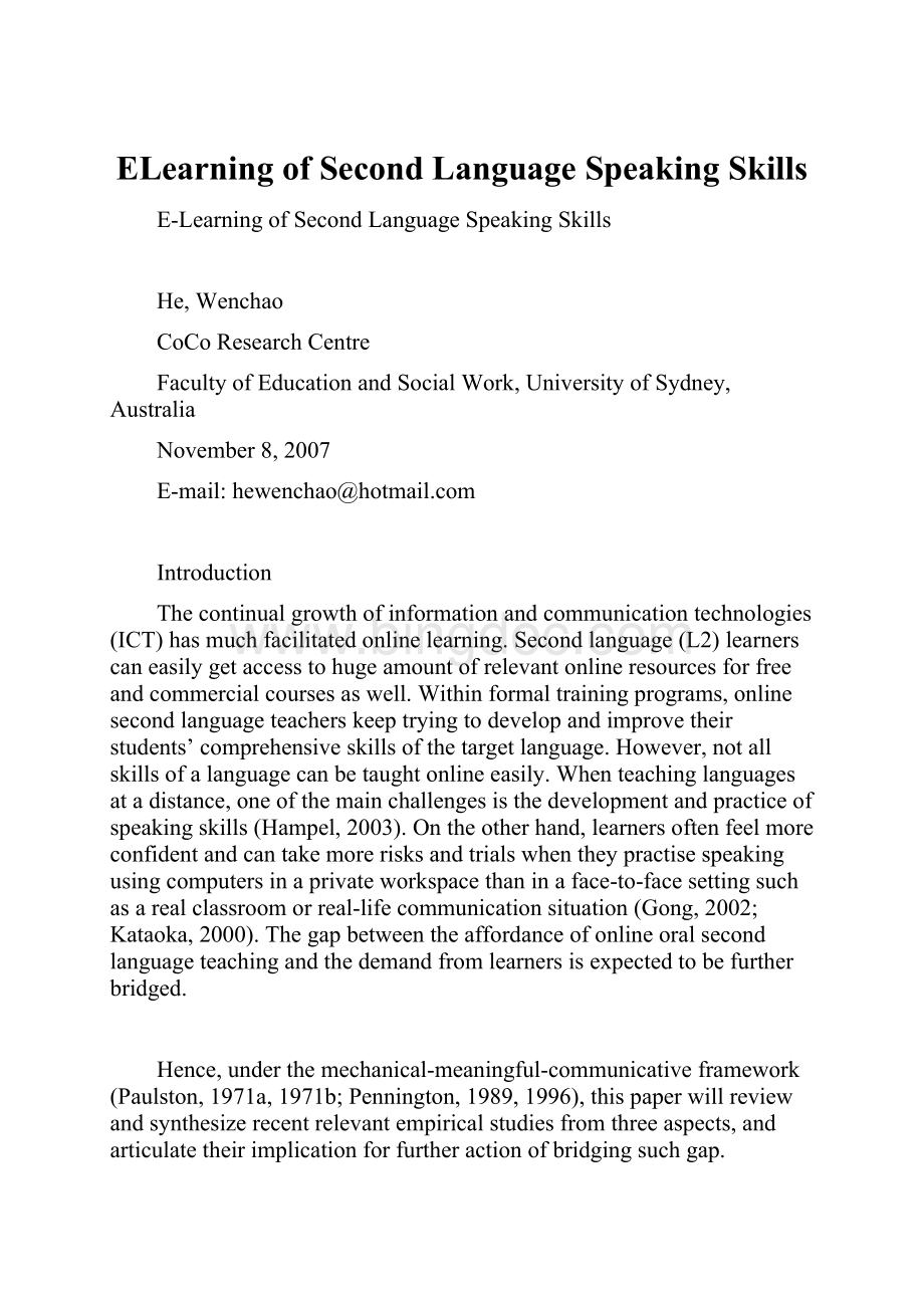 ELearning of Second Language Speaking Skills.docx