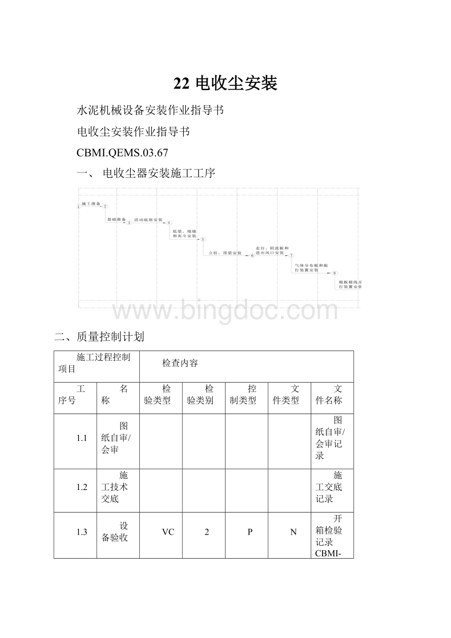 22 电收尘安装.docx_第1页