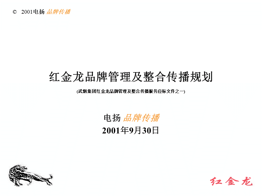 红金龙品牌管理及整合传播规划.ppt_第1页