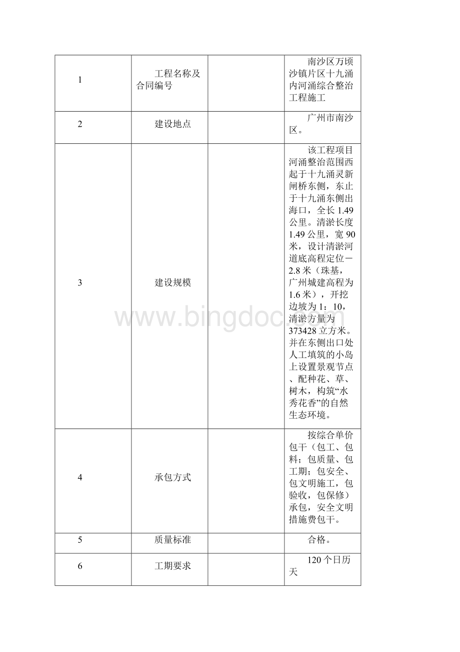 南沙区万顷沙镇片区十九涌内河涌综合整治工程.docx_第2页