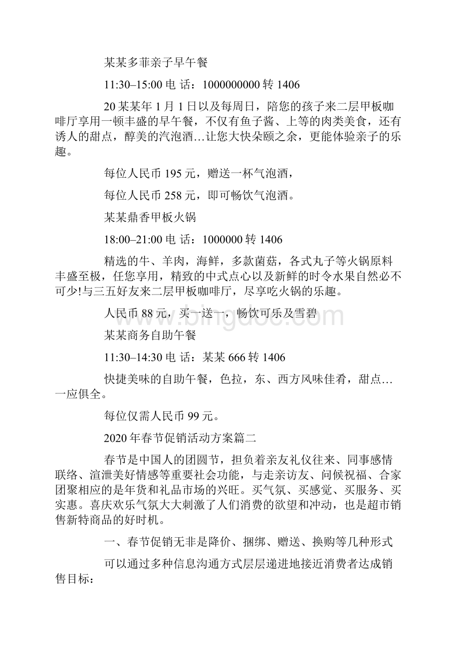 春节促销活动方案篇五篇Word格式文档下载.docx_第3页