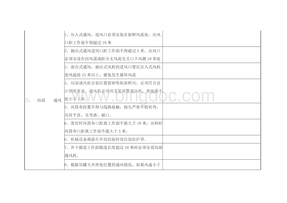 矿井通风专项安全检查表.doc_第2页