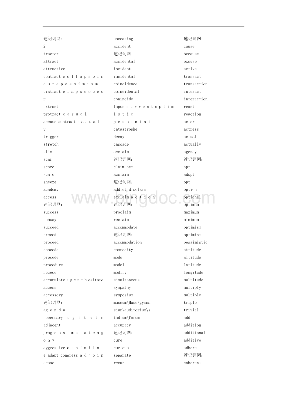 Bqqdqsn府考研英语基础班-词汇白子墨讲义文档格式.doc_第2页