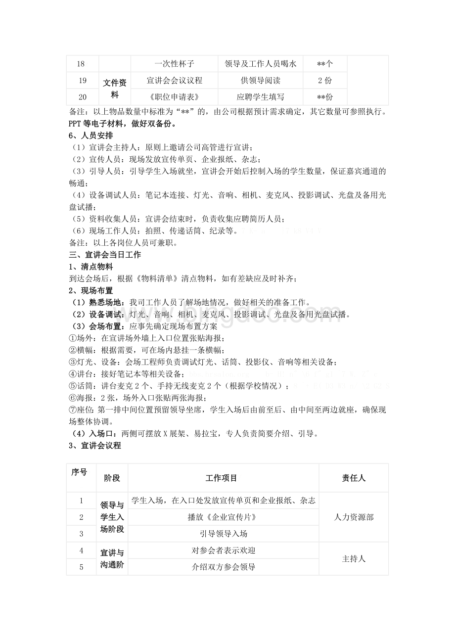 校园宣讲会流程及准备(精品)Word文件下载.doc_第3页