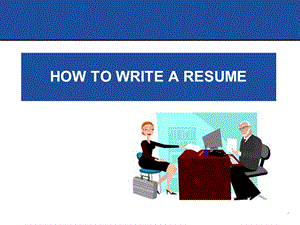 Resume英文简历写作规范PPT文件格式下载.ppt