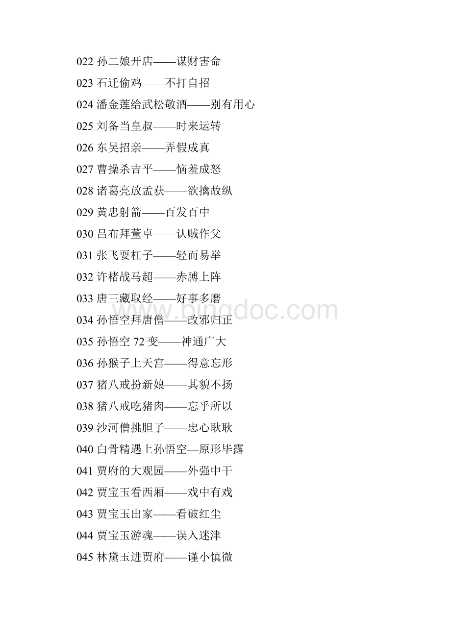 常用成语歇后语大全文档格式.docx_第2页