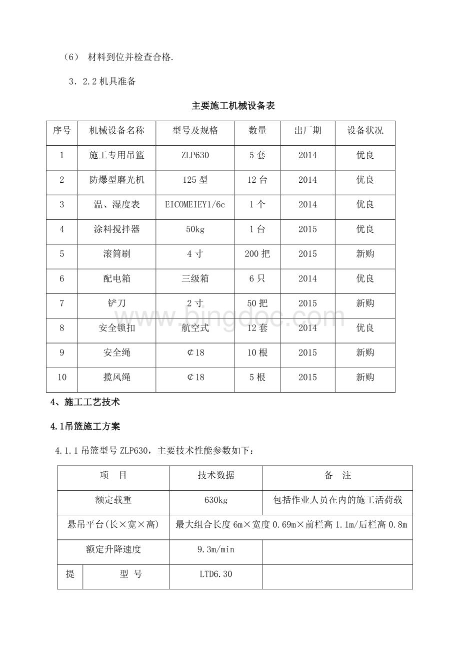 华能莱芜电厂冷却塔外壁色环涂刷技术方案Word下载.docx_第2页