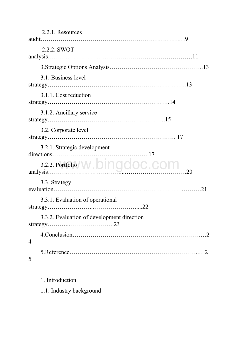 Analysis of Ryanairs StrategyWord格式.docx_第2页