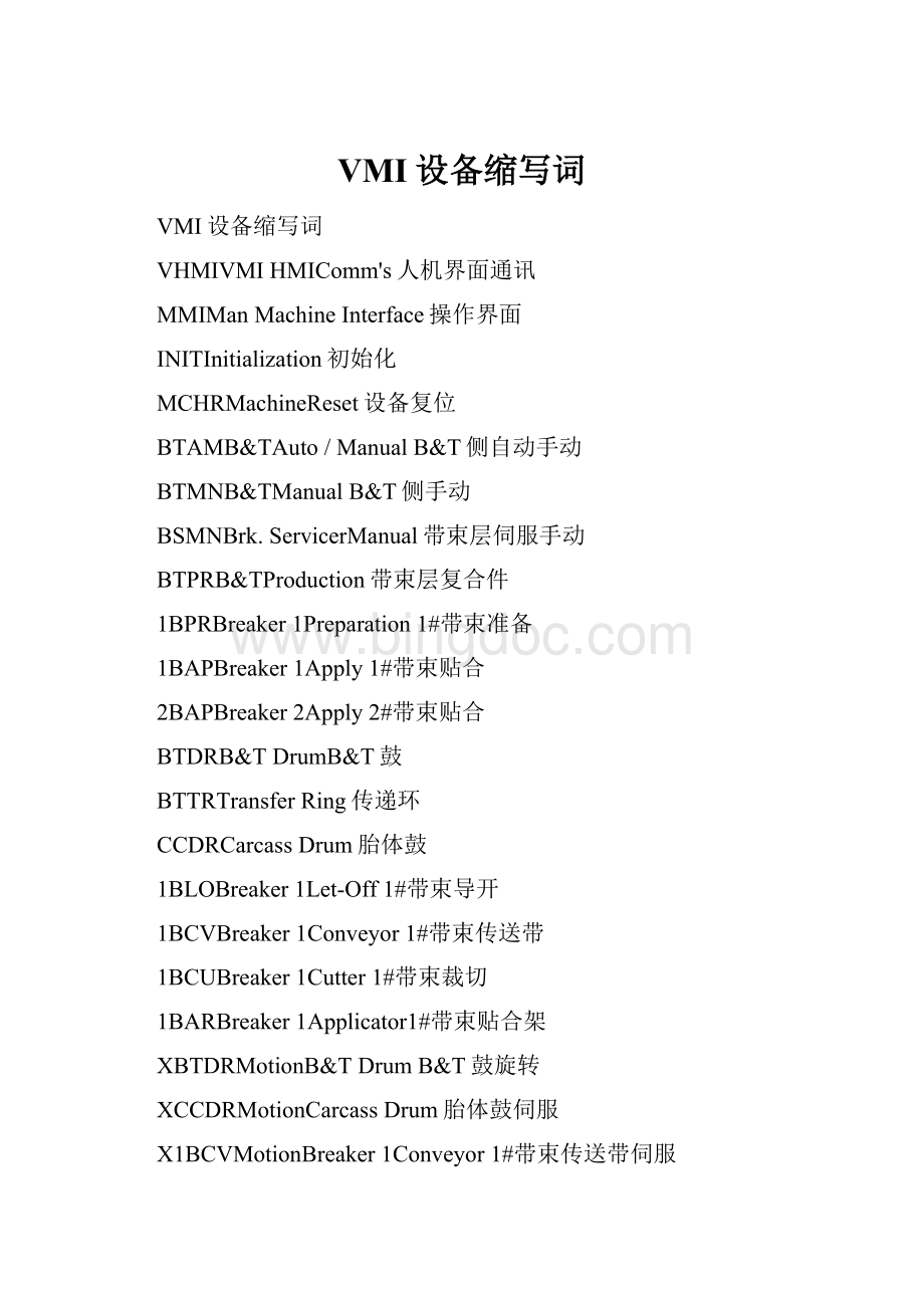 VMI设备缩写词Word格式文档下载.docx