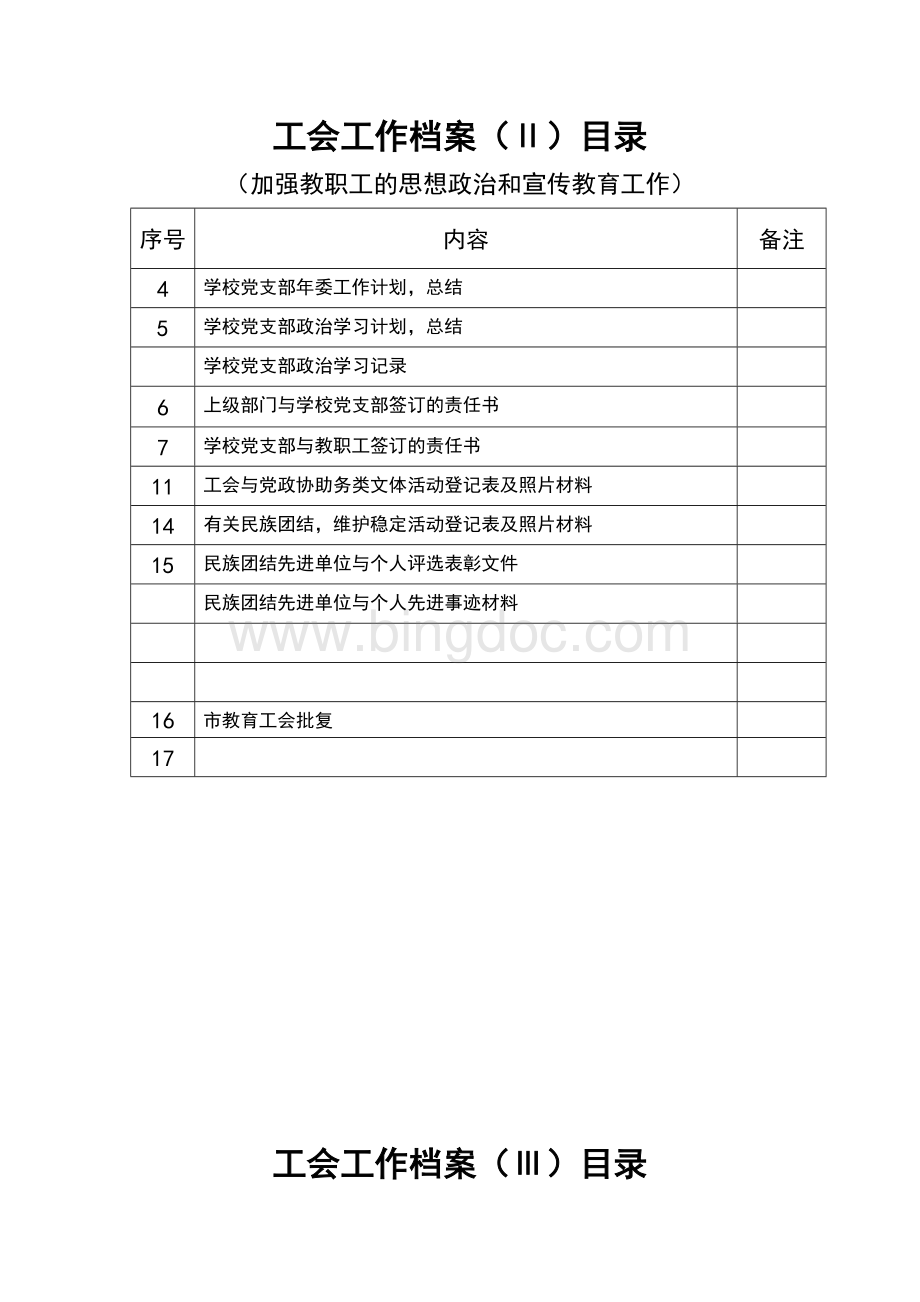 2012年学校工会档案目录Word格式.doc_第2页