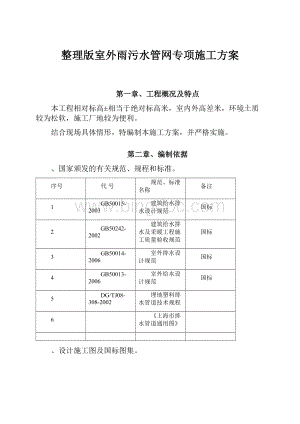 整理版室外雨污水管网专项施工方案.docx