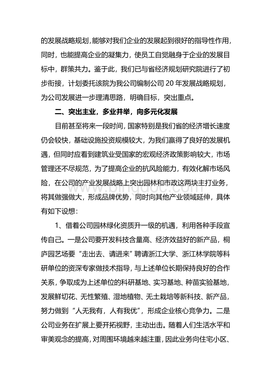 公司发展战略与规划Word下载.doc_第2页