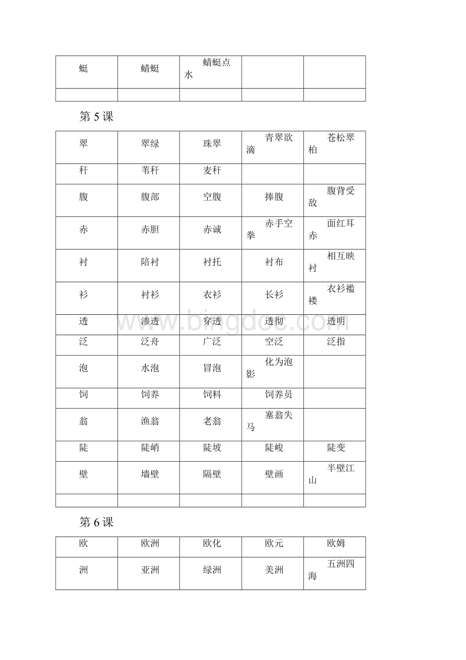 三年级下册语文生字组词.docx_第3页