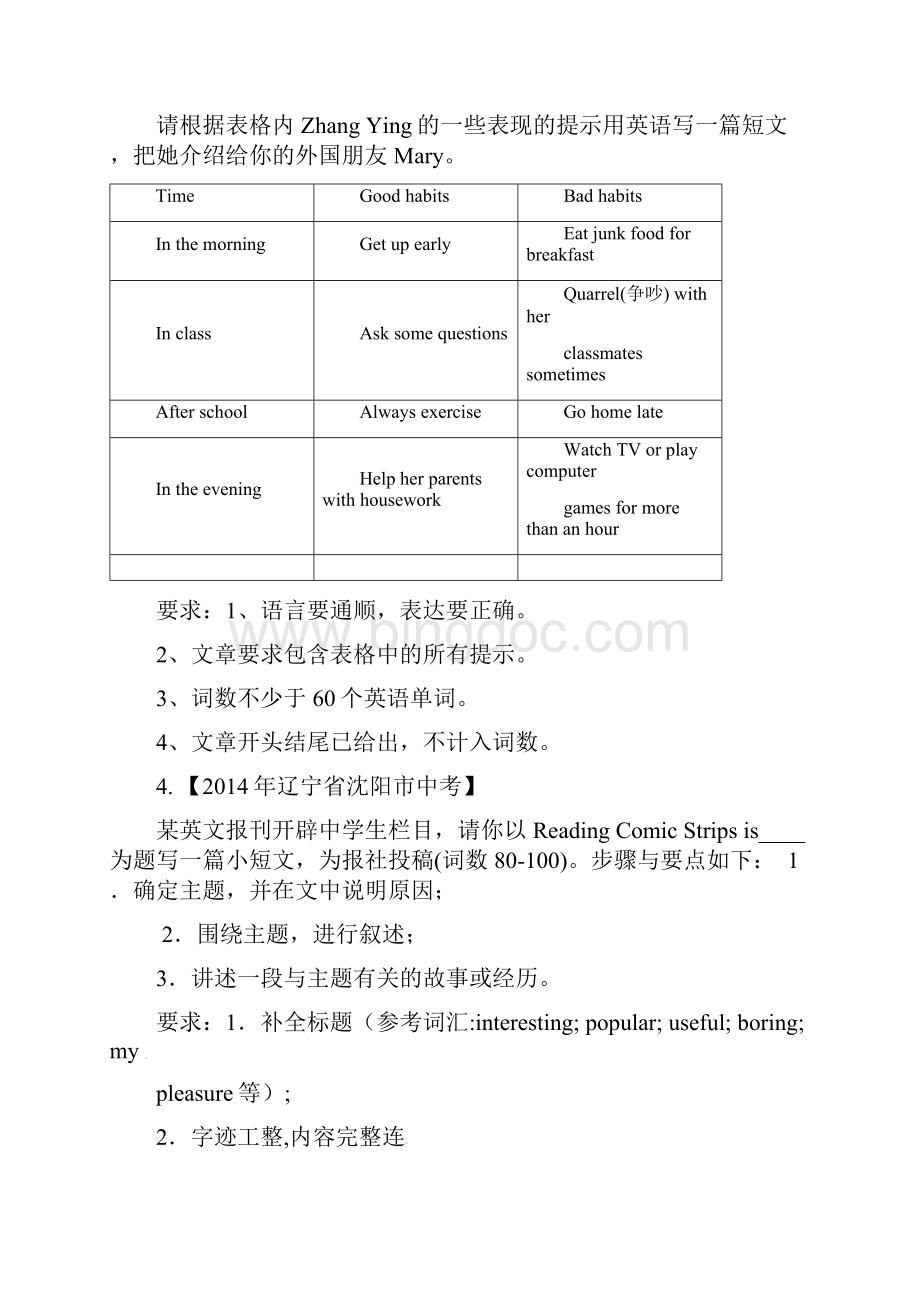 初中英语作文专项训练.docx_第2页