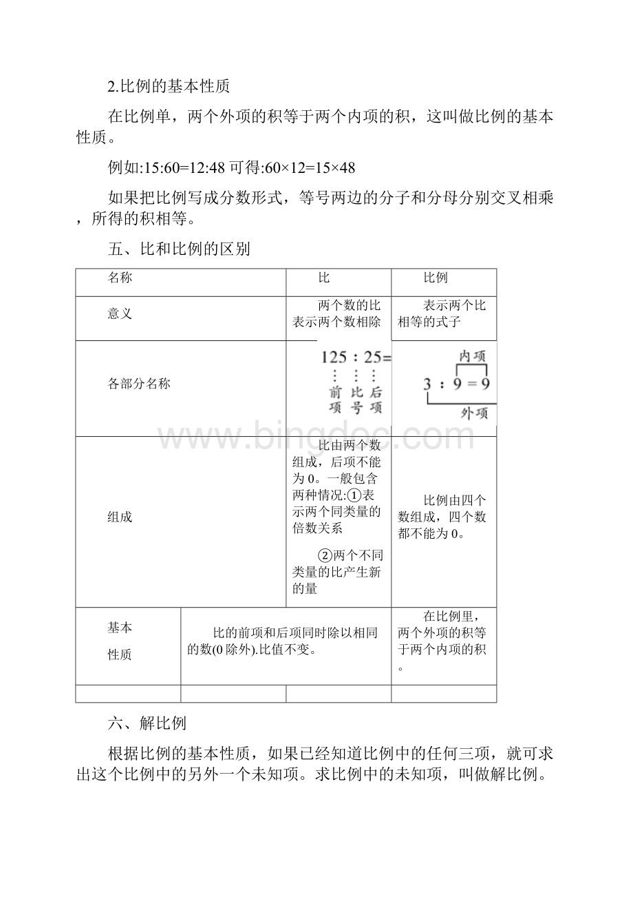 六年级小升初小学数学专题课程比和比例含答案文档格式.docx_第3页