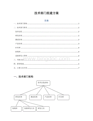 信息技术部门组建方案.doc