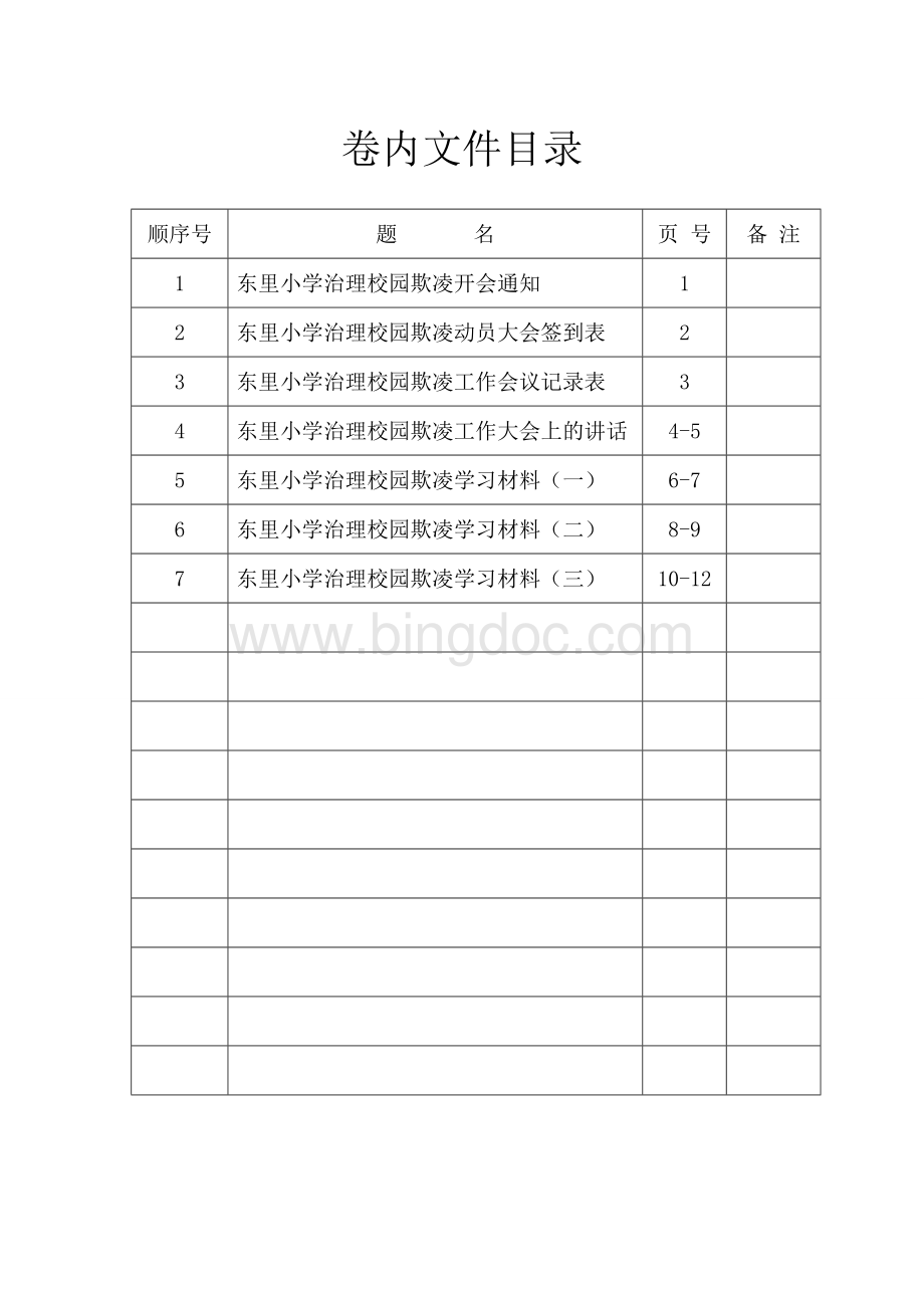 校园欺凌专项治理会议汇编.doc_第1页