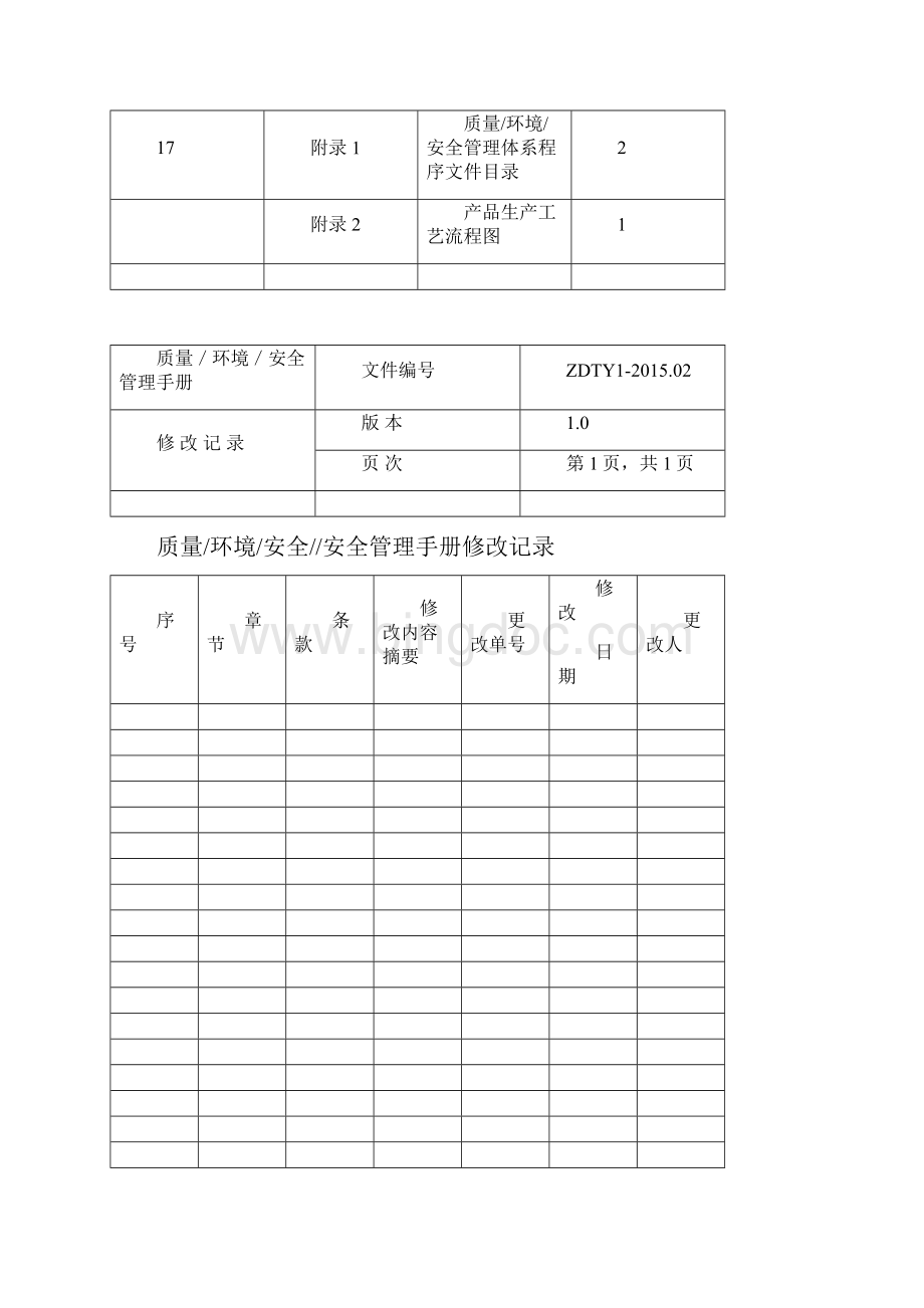 质量环境职业健康手册Word文档格式.docx_第3页