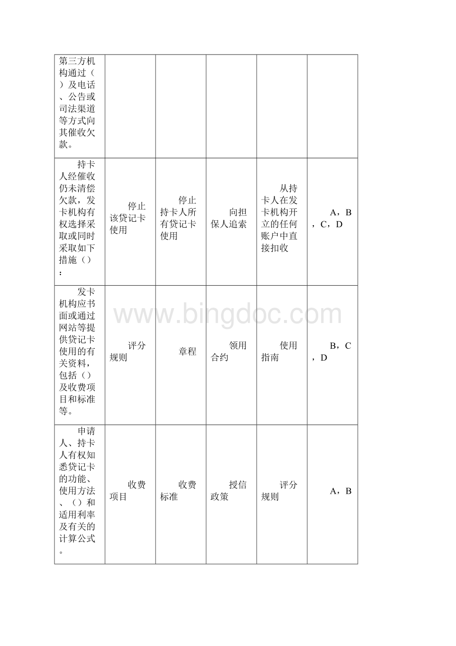 贷记卡多选.docx_第3页