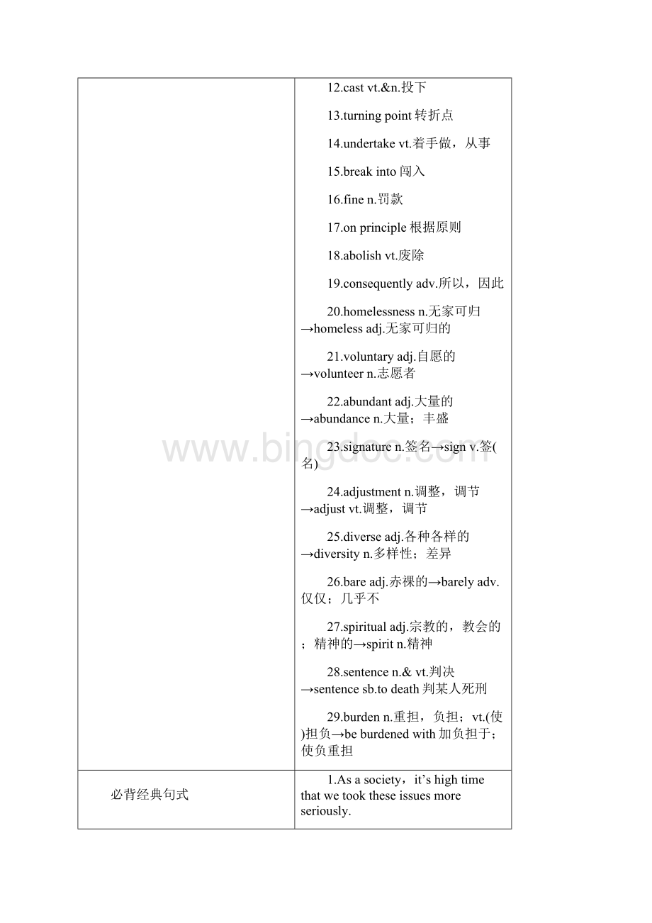 步步高 北师大版届高三一轮英语大一轮复习文档 选修8 Unit 24 SocietyWord格式.docx_第2页