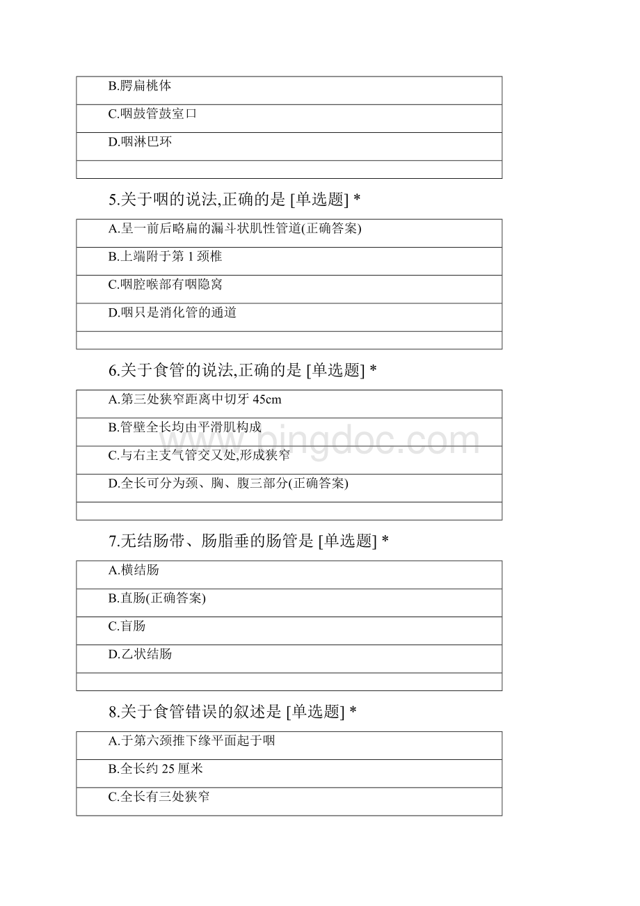 联智教育医护春考每日一练第四章消化 系统.docx_第2页