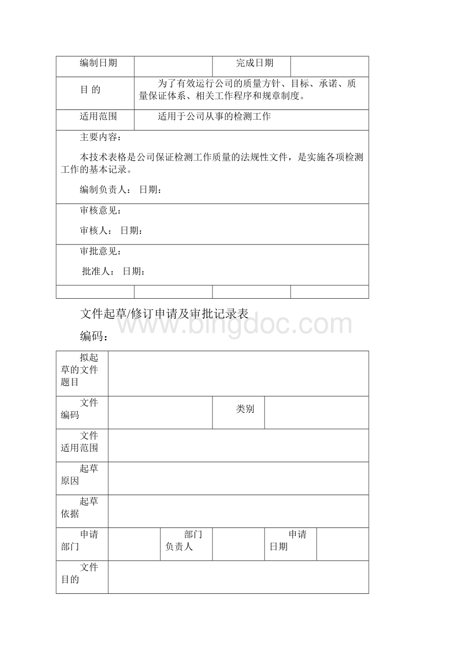 文件起草审批分发记录表.docx_第2页