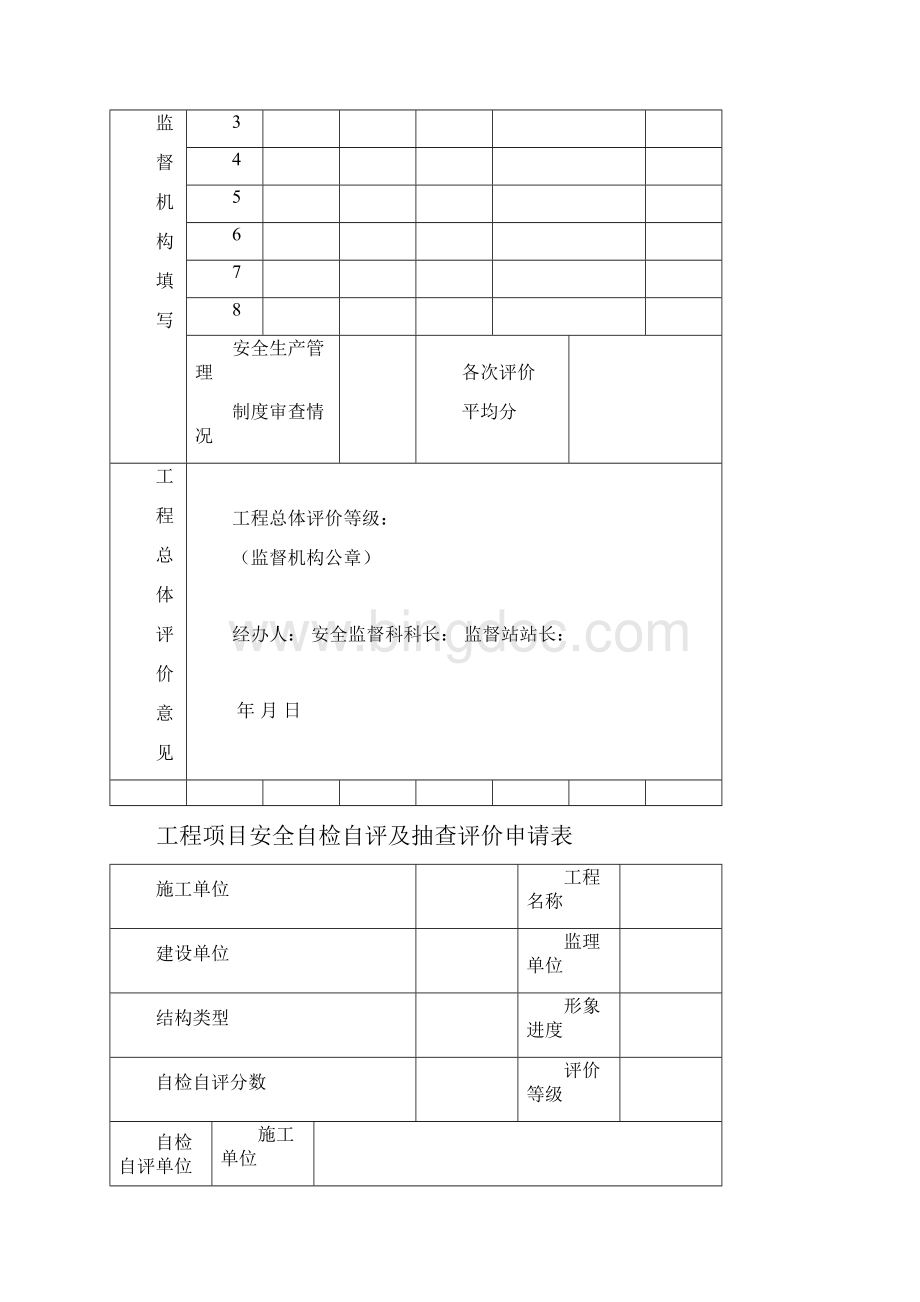 单位工程安全文明施工综合评价书Word下载.docx_第3页