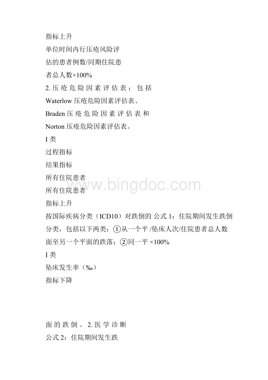 湖南省护理质量监测敏感指标试行.docx_第2页