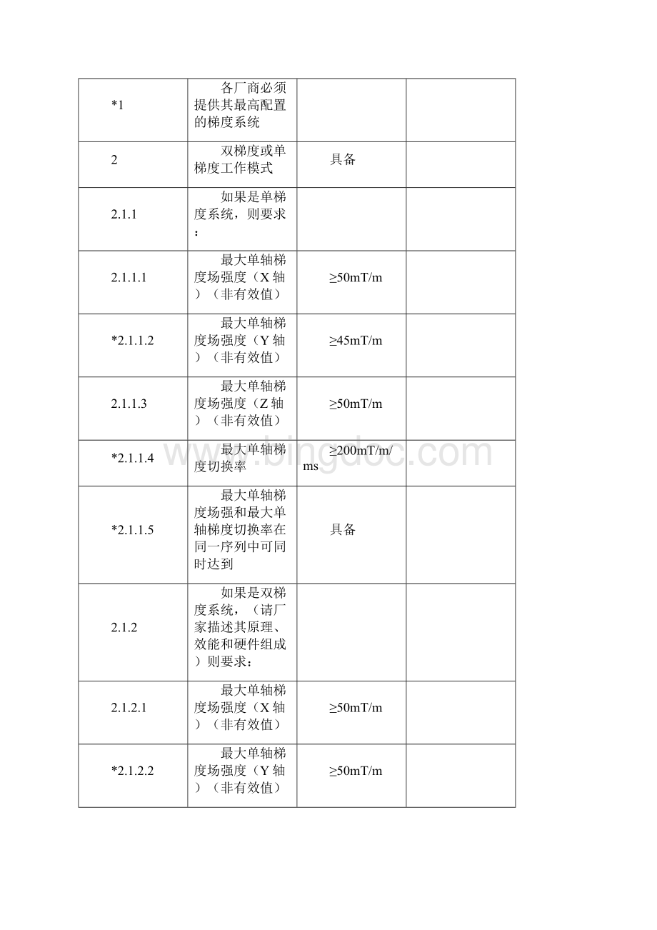 磁共振技术参数要求Word下载.docx_第3页