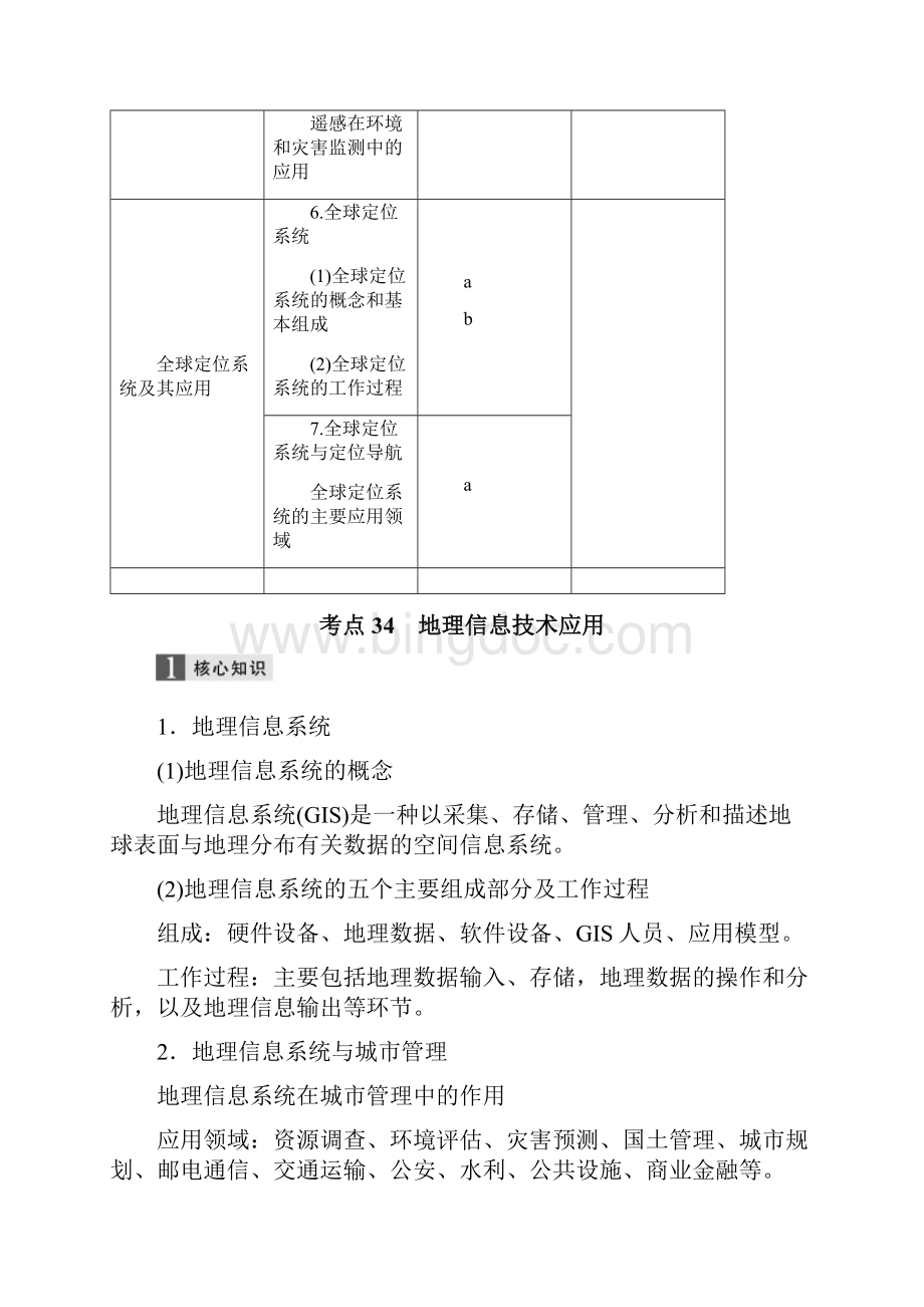 届高考地理二轮复习专题十一地理信息技术应用考点34地理信息技术应用.docx_第2页