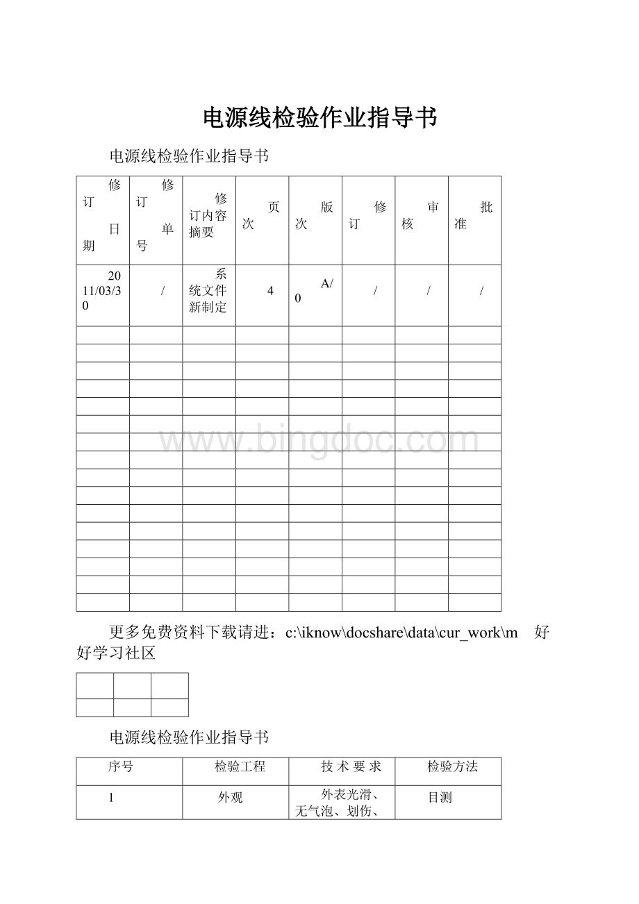 电源线检验作业指导书Word格式.docx_第1页