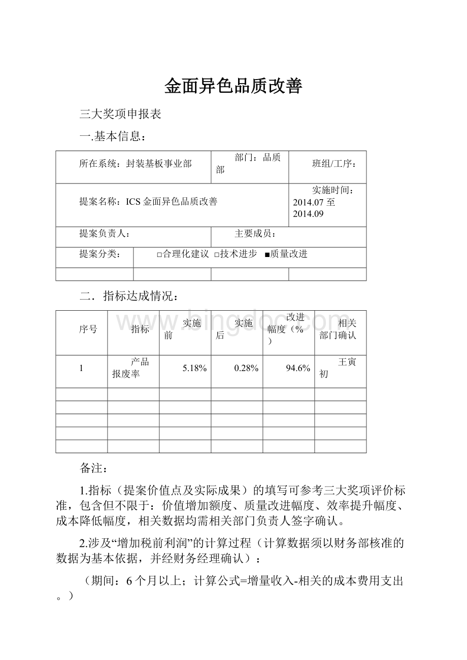 金面异色品质改善.docx_第1页