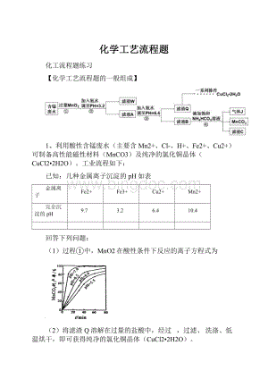 化学工艺流程题Word下载.docx