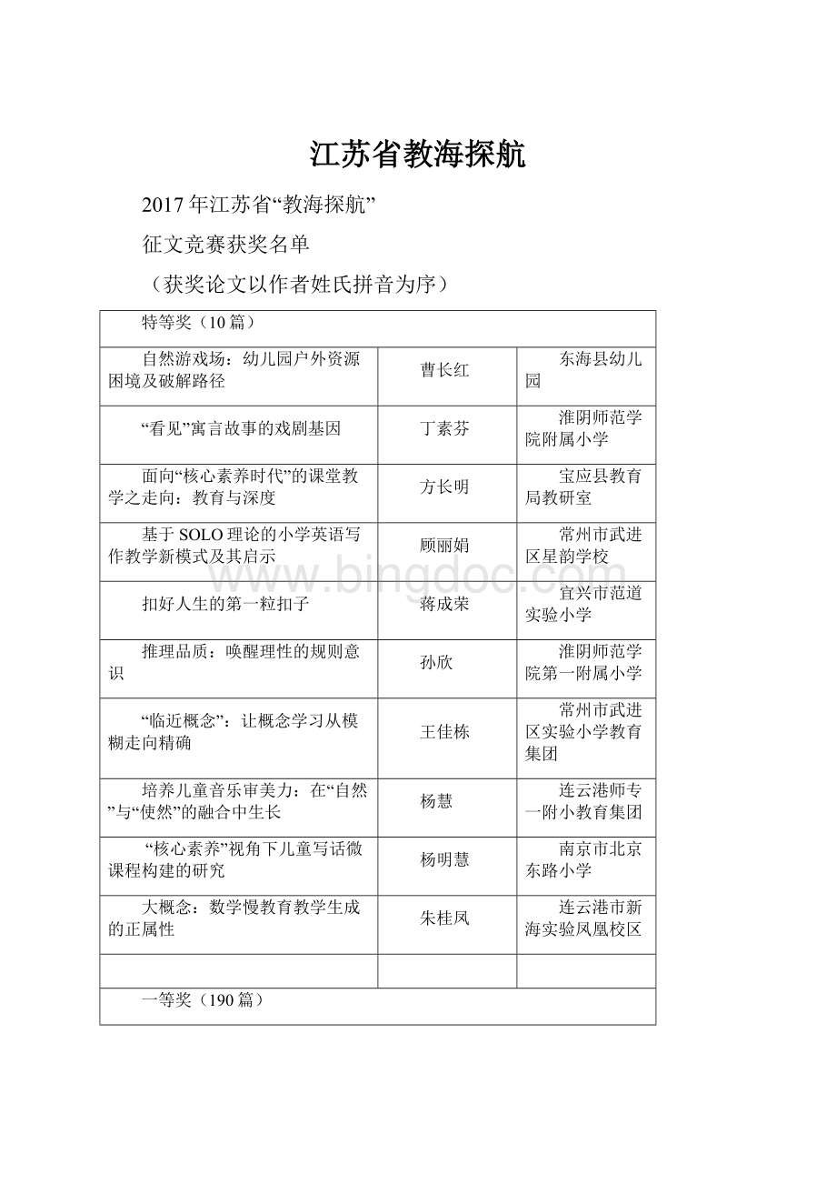 江苏省教海探航文档格式.docx_第1页