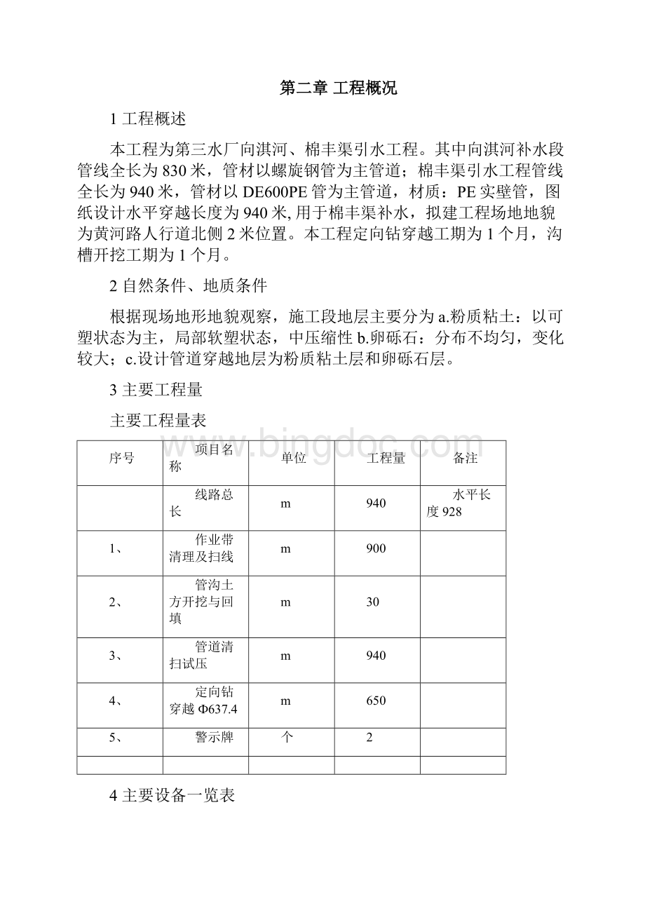 海绵城市生态补水工程施工组织设计Word格式文档下载.docx_第2页