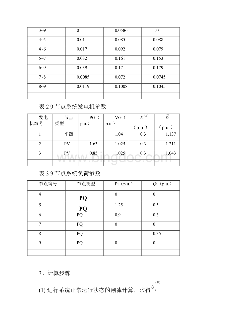 电力系统潮流及短路电流计算程序.docx_第2页