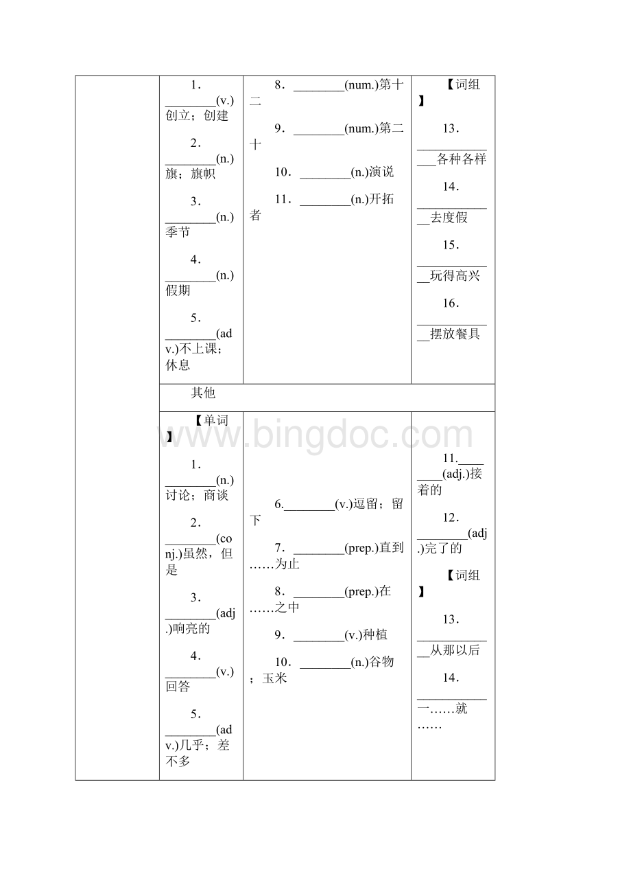 中考英语考点复习第14课时 九上 Modules 12测试题含答案外研版.docx_第2页