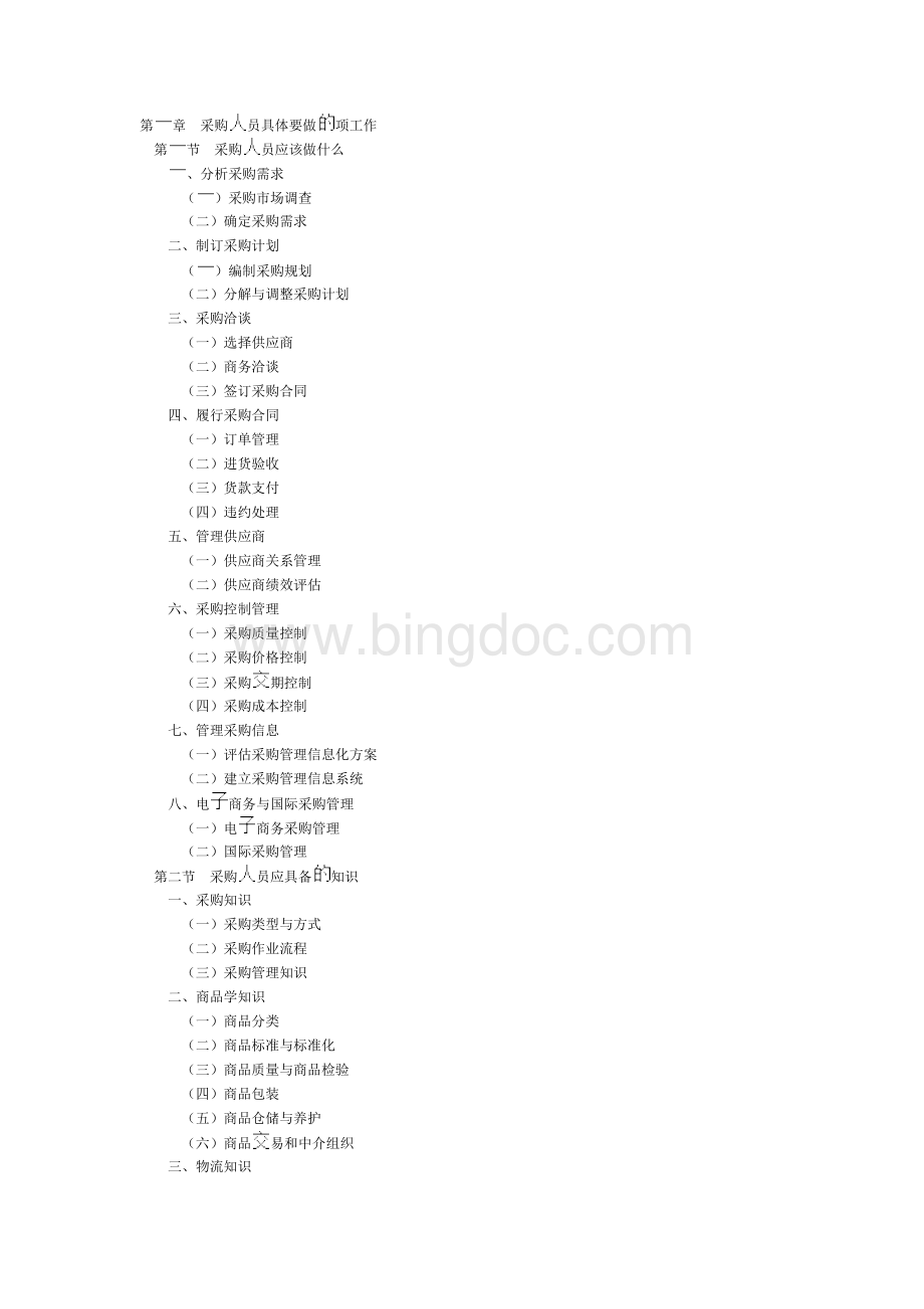采购员应知应会文档格式.docx_第1页