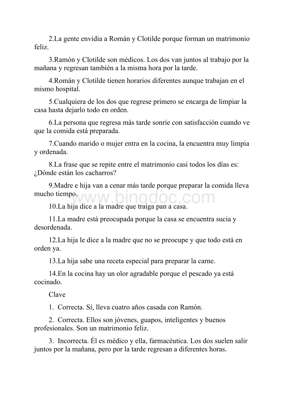 现代西班牙语1册课后答案 第16课.docx_第2页
