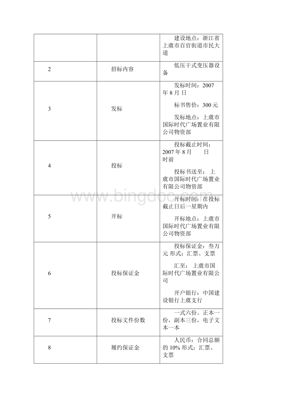 上虞国际时代广场干式变压器设备招标文件.docx_第2页