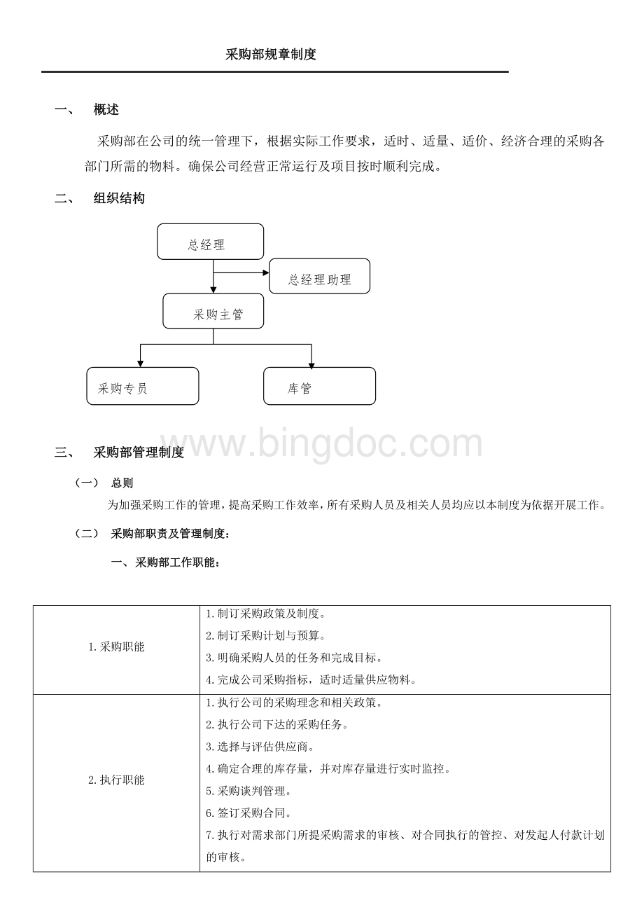 采购部管理制度-2018.2.3Word文档格式.docx_第1页