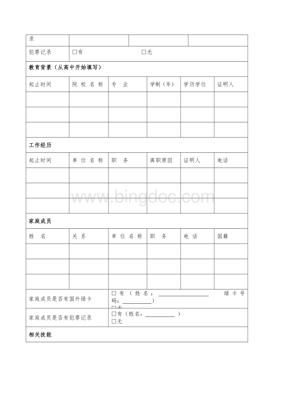 涉密体系文件-涉密资质人员审批表Word文档格式.docx_第2页