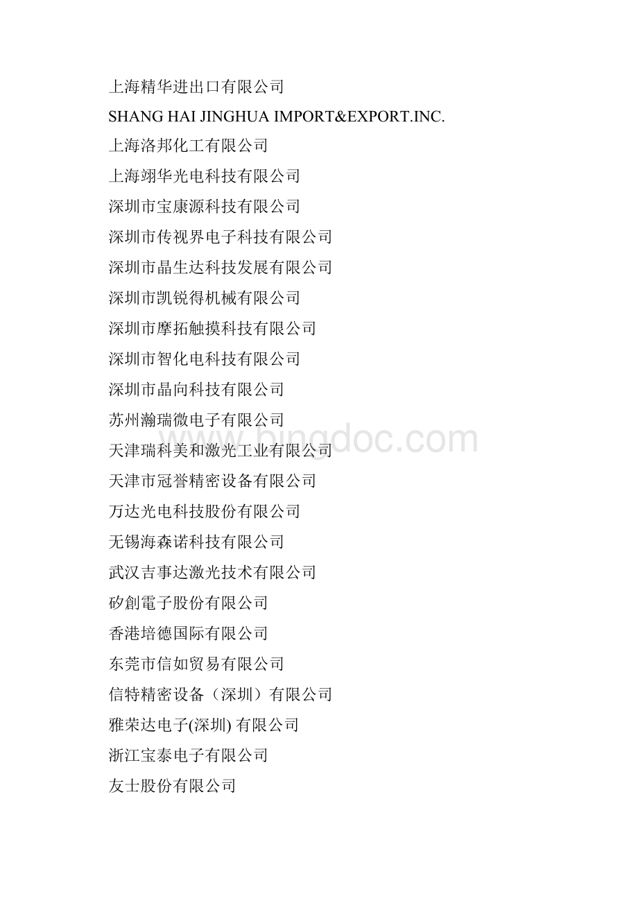 第十届深圳国际手机产业展览会参展名录.docx_第3页