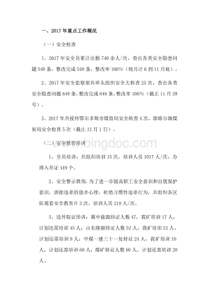 重点工作及下一步工作计划.docx