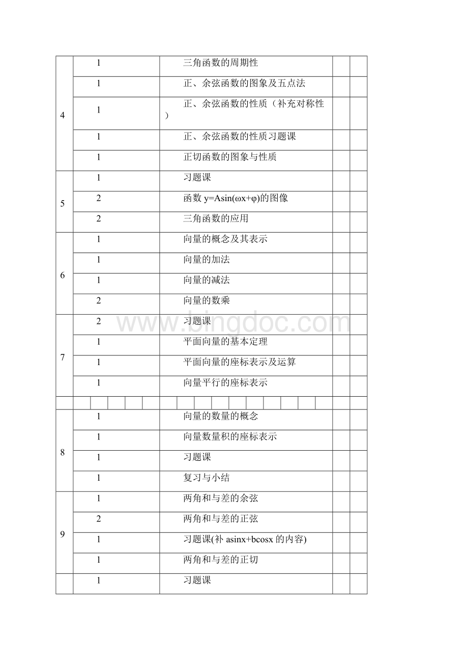 高中数学教学进度表Word文件下载.docx_第3页