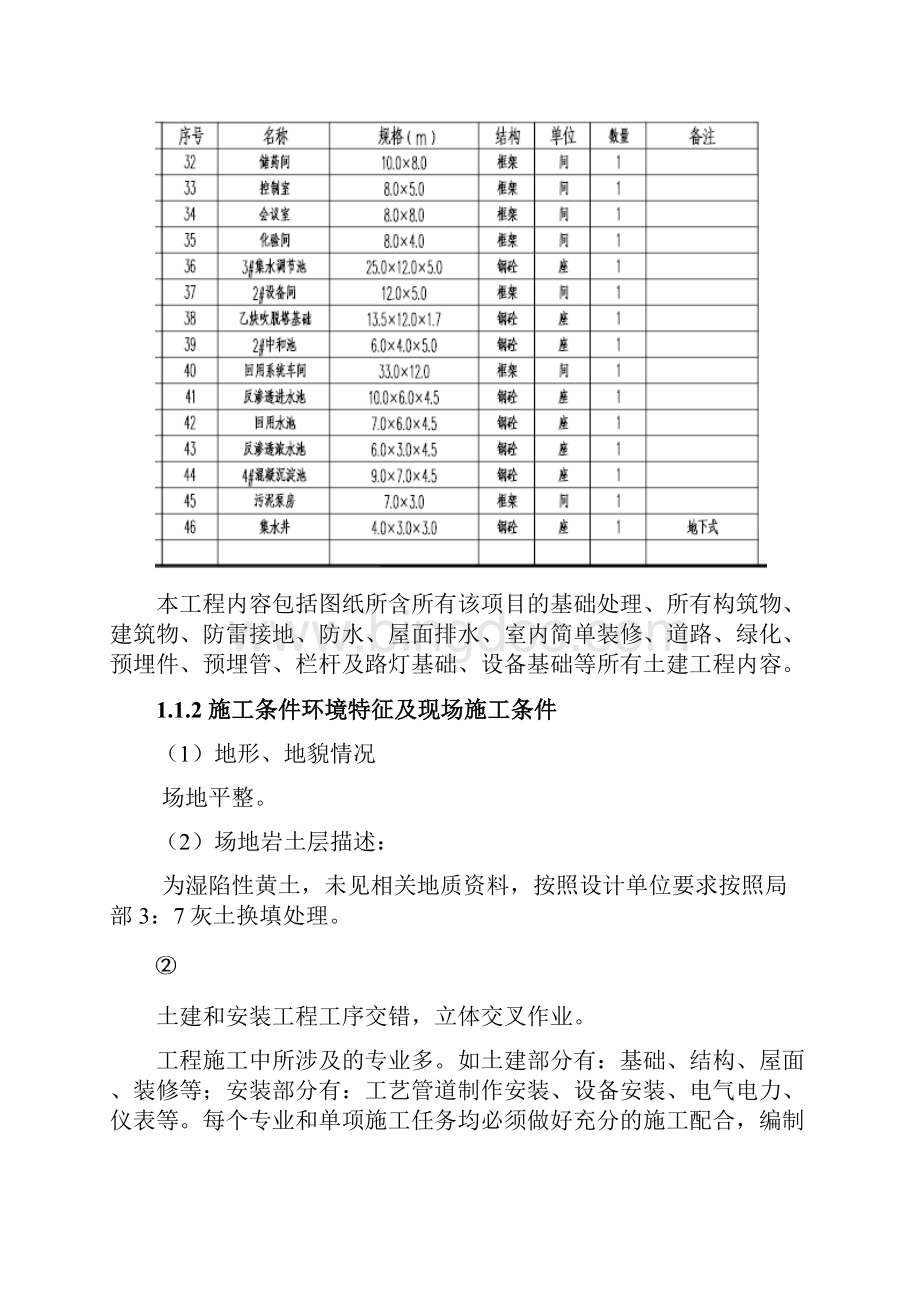 污水处理厂施工组织设计2.docx_第3页