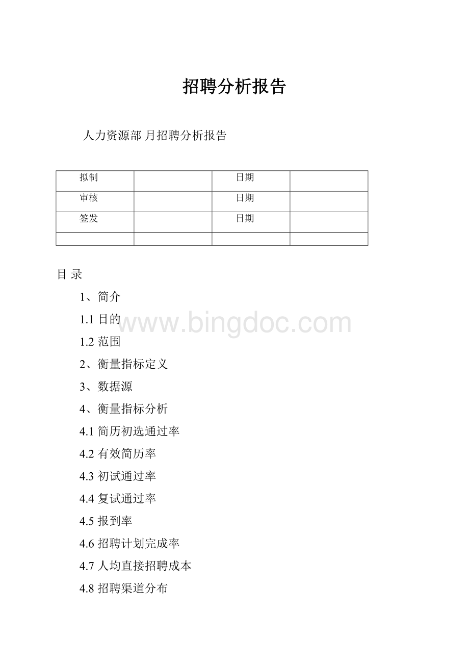 招聘分析报告文档格式.docx_第1页