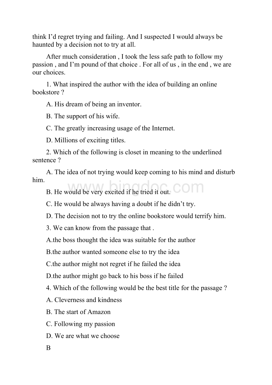 山西省大同市第一中学学年高一月考英语试题.docx_第2页